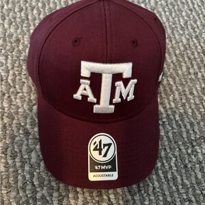 Texas A&M Maroon Adjustable Cap